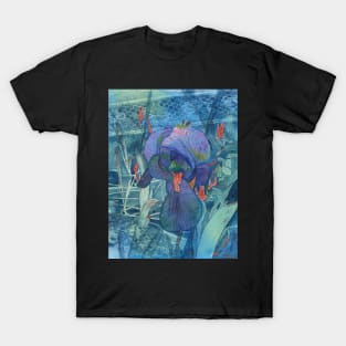 Iris Lace Watercolor T-Shirt